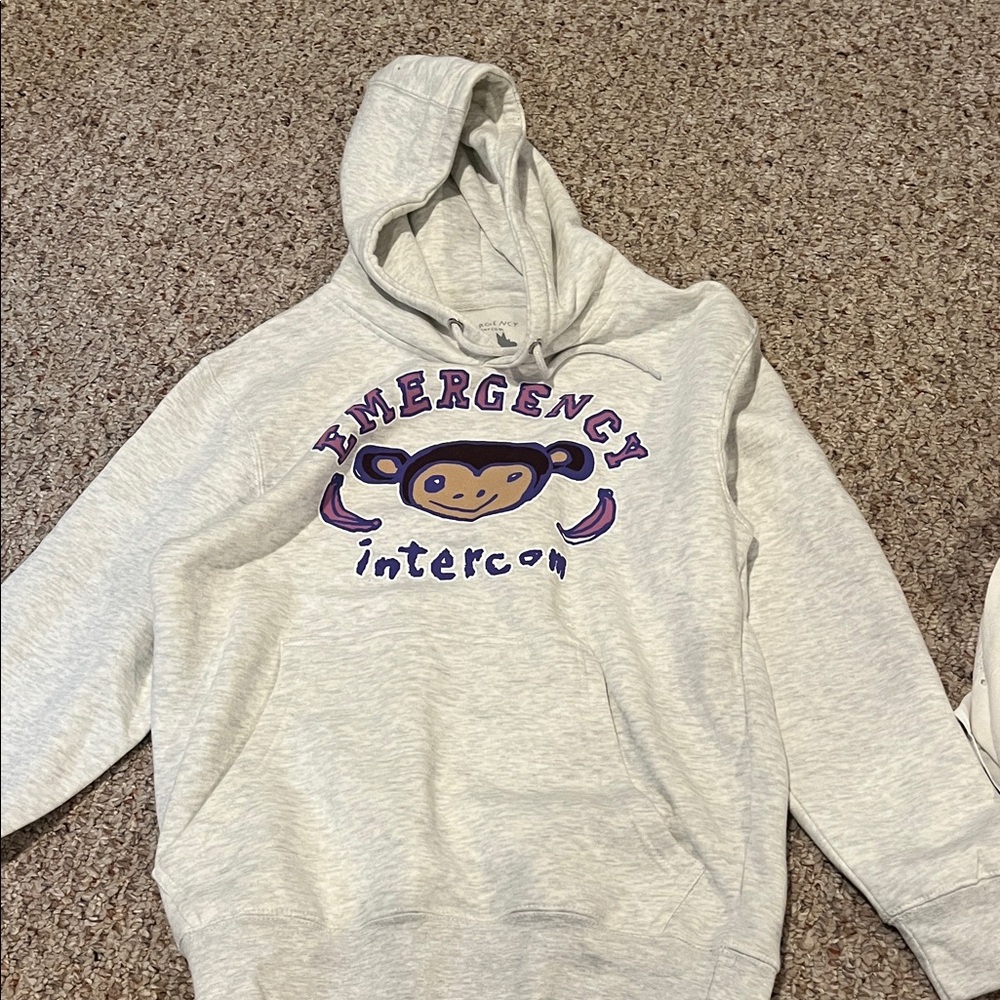 Emergency Intercom Merch hoodie size small NEW